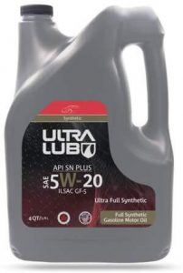 Ultralub SAE 5W-20 Full Synthetic Engine Oil